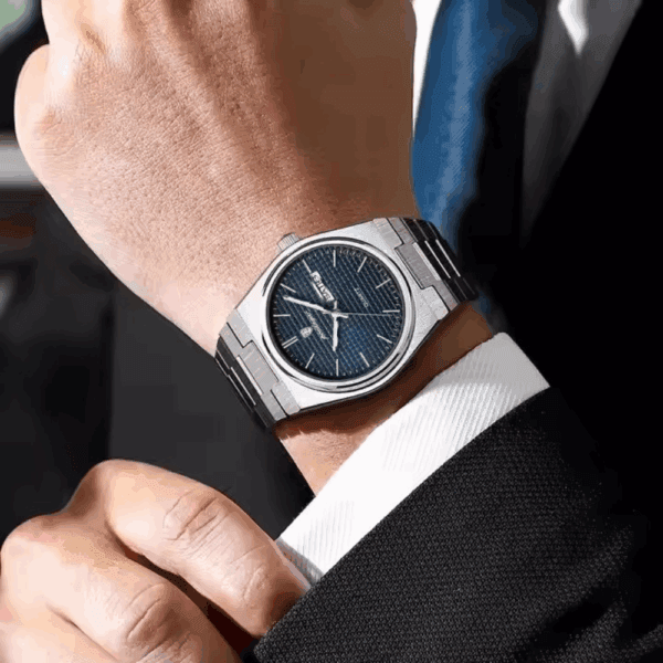 POEDAGAR Dotted Quartz Wrist Watch - Image 5