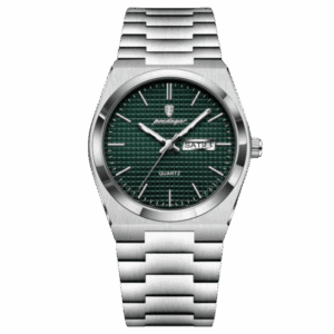 POEDAGAR Dotted Quartz Wrist Watch